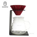 Suporte para copo de filtro de suporte para gotejador de café em aço inoxidável
